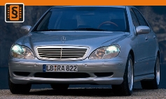 Chiptuning Mercedes-Benz  S-Class (W220) (1998 - 2006)