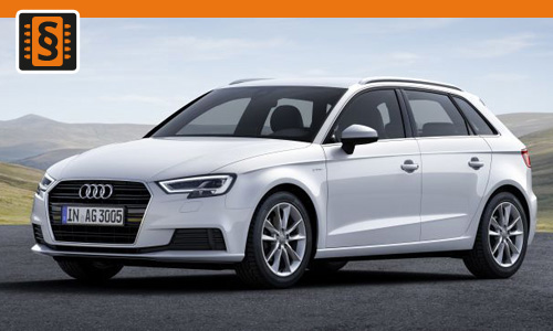 Chiptuning Audi A3 2.0 TFSI 140kw (190hp)