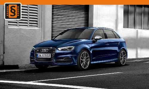 Chiptuning Audi S3 2.0 TFSI 195kw (265hp)