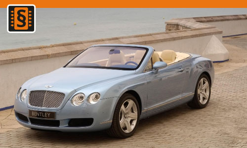 Chiptuning Bentley Continental GTC 6.0 W12 BiTurbo 449kw (610hp)