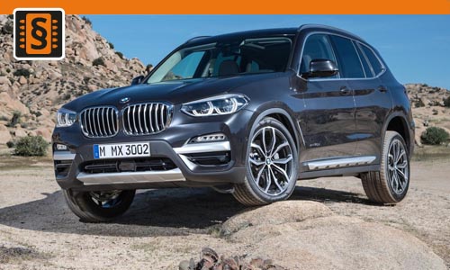 Chiptuning BMW X3 30i 185kw (252hp)