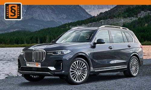 Chiptuning BMW X7 xDrive40i 250kw (340hp)