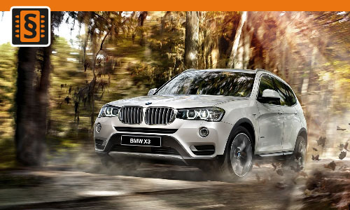 Chiptuning BMW X3 35d  230kw (313hp)