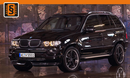 Chiptuning BMW X5 3.0i  170kw (231hp)