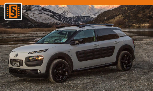 Chiptuning Citroen C4 Cactus 1.2 THP Puretech 55kw (75hp)