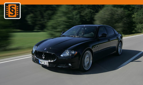 Chiptuning Maserati Quattroporte 3.0D V6 202kw (275hp)