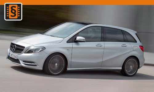 Chiptuning Mercedes-Benz B-Class 220 CGI 4MATIC 135kw (184hp)