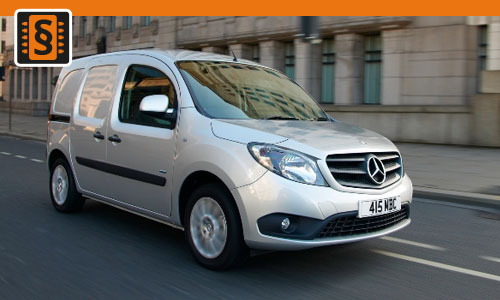 Chiptuning Mercedes-Benz Citan 108 CDI 55kw (75hp)