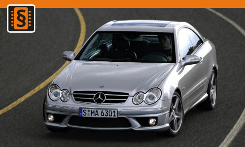 Chiptuning Mercedes-Benz CLK 55 AMG 270kw (367hp)