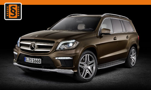 Chiptuning Mercedes-Benz GL-Class 500  320kw (435hp)