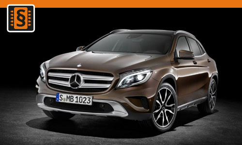 Chiptuning Mercedes-Benz GLA-Class (X176) 220 CDI BlueEFFICIENCY 125kw (170hp)