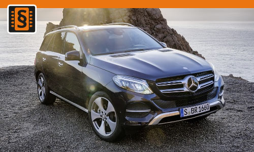 Chiptuning Mercedes-Benz GLE-Class 350 CDI 190kw (258hp)