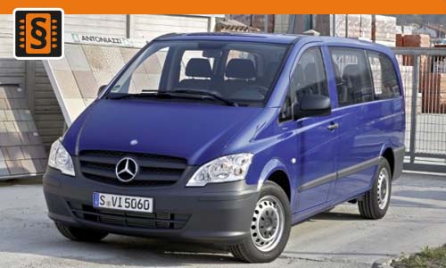 Chiptuning Mercedes Vito II 109 CDI 70kw (95hp)