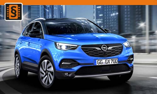 Chiptuning Opel Grandland X 1.2 Turbo 96kw (130hp)