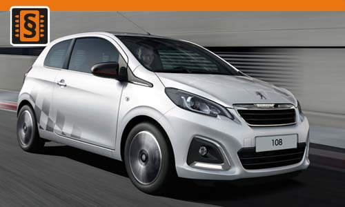 Chiptuning Peugeot 108 1.0 i 50kw (68hp)