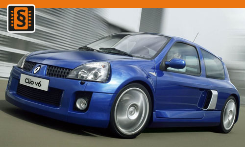 Chiptuning Renault Clio 1.5 dCi 42kw (57hp)