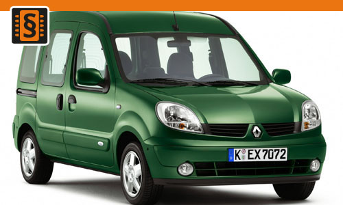 Chiptuning Renault Kangoo 1.5 dCi 42kw (57hp)