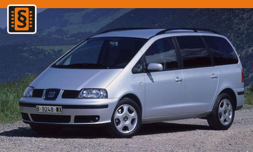 Chiptuning Seat Alhambra 1.9 TDI 96kw (130hp)