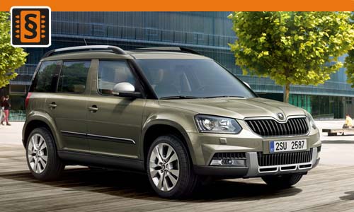 Chiptuning Skoda Yeti 1.2 TSI 77kw (105hp)