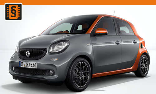 Chiptuning Smart ForFour 1.0  45kw (61hp)