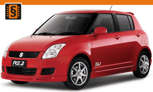 Chiptuning Suzuki Swift 1.6  92kw (125hp)