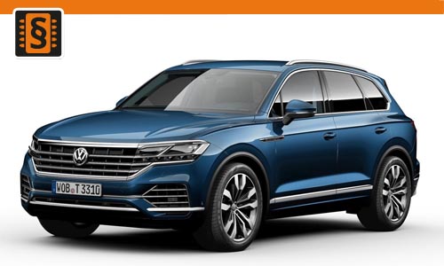 Chiptuning Volkswagen Touareg 3.0 TDI 170kw (231hp)