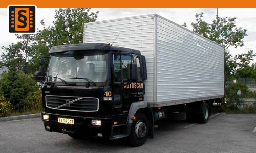 Chiptuning Volvo FL6 D6A 250 184kw (250hp)