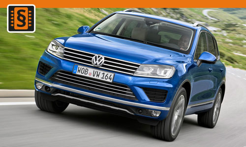 Chiptuning Volkswagen Touareg 3.0 TDI 150kw (204hp)