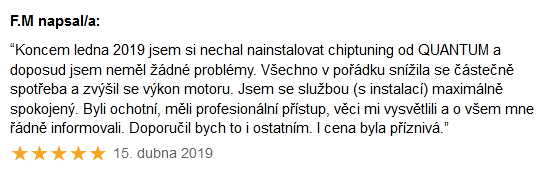 Quantum Chiptuning skúsenosti