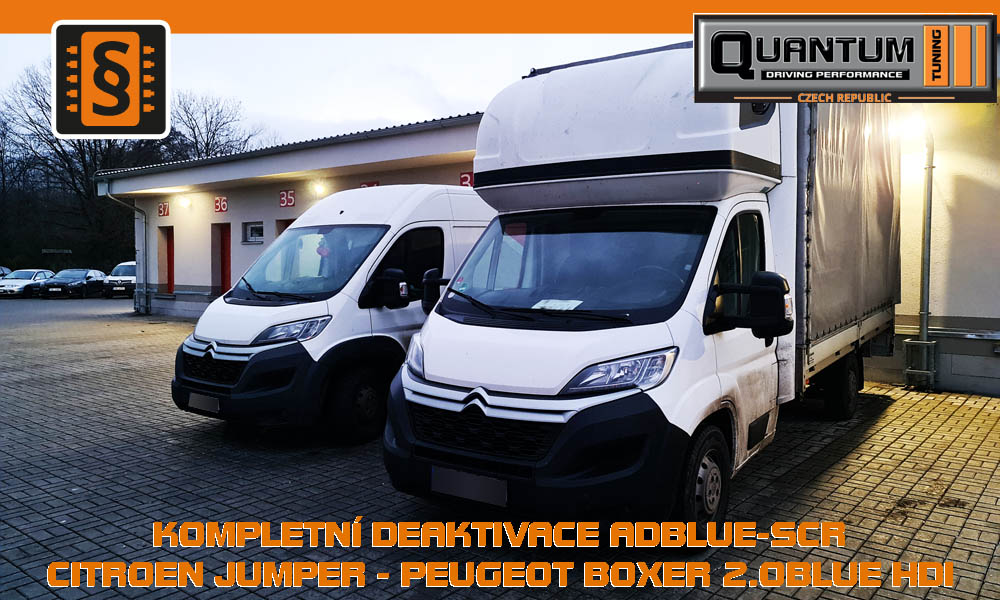 Porucha adblue Citroen Jumper Peugeot Boxer