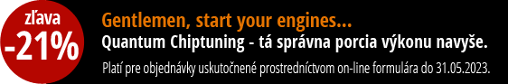 Quantum - zľava až 21 % na chiptuning